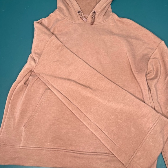 Mauve Hoodie with Bell Sleeves - Picture 2 of 4